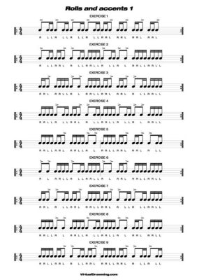 What Does Drum Sheet Music Look Like and How It Shapes the Rhythm of Music